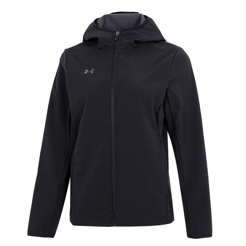 

Женская спортивная одежда Under Armour на флисовой подкладке, уличная ветрозащитная теплая удобная повседневная куртка с капюшоном 22600402-001