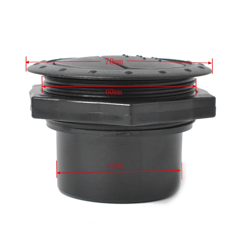 2/1Pcs Air Ventilation Cover Universal 60mm 2.35 Inch Round A/C Air Outlet Vent for Air-Conditioning Vent Motorhomes Buses Yacht