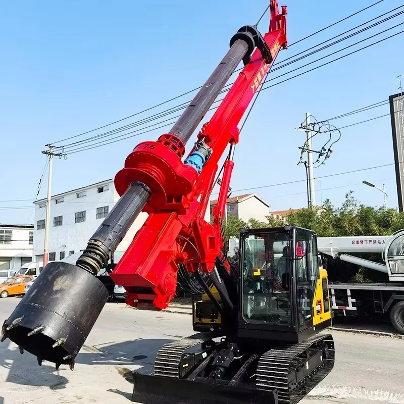 For Bridge Foundation XR240E Rotary Drilling Rig Drill Rig Hydraulic Machine 70m Depth for Construction Work