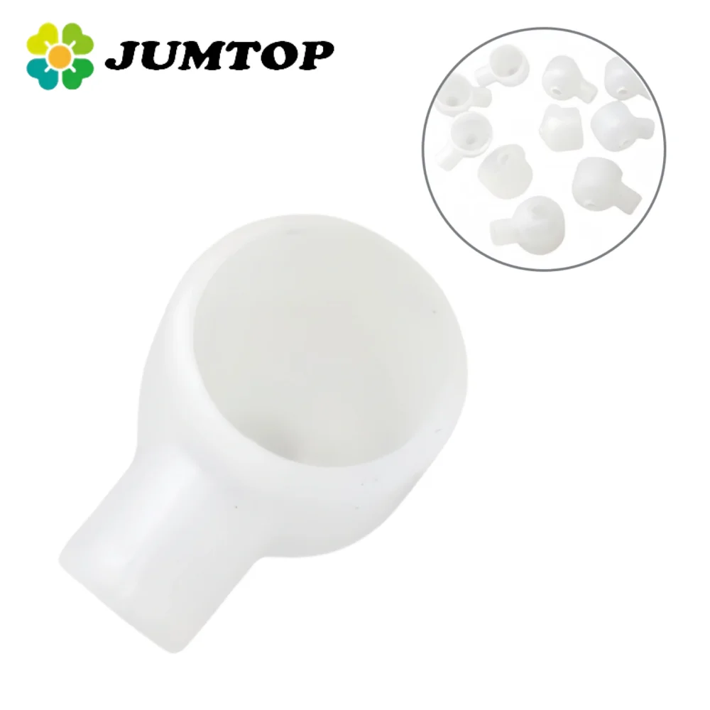 10Pcs Dental Sandblaster Dust Caps Autoclave 135℃ Cover for Air Abrasion Micro Blaster Powder Container