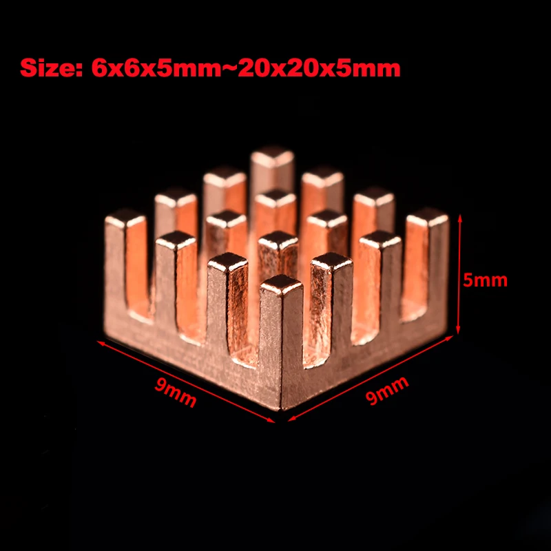 Heat dissipation copper sheet computer, mobile phone/CPU/notebook DIY thermal conductive purple copper sheet
