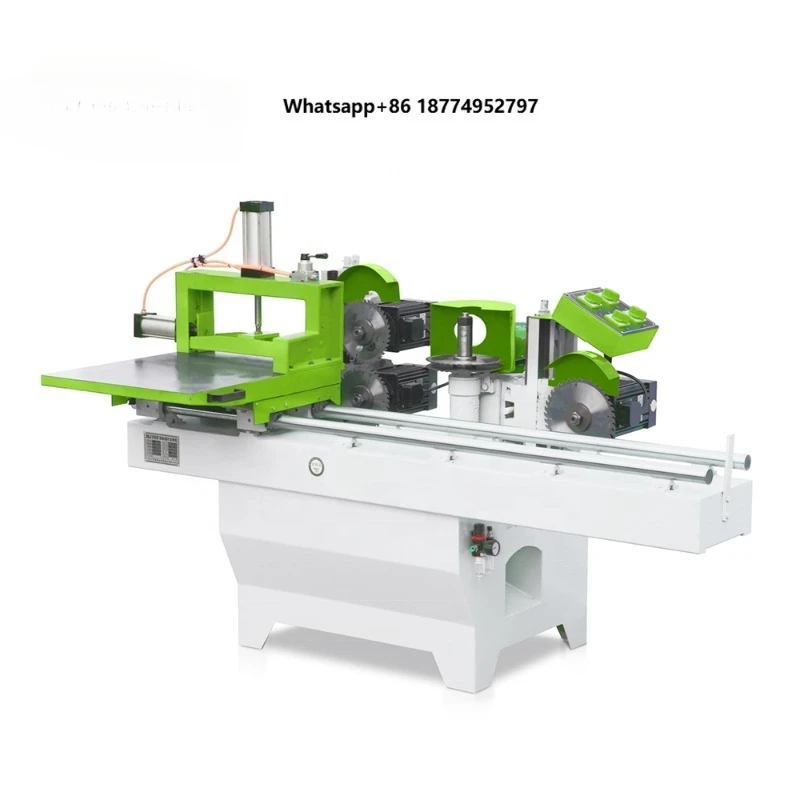 MD2108B Five-Spindle Motor & Bearing Wood Tenoning Machine with 7.7kW Power for Door Frame and Furniture Tenon Cutting