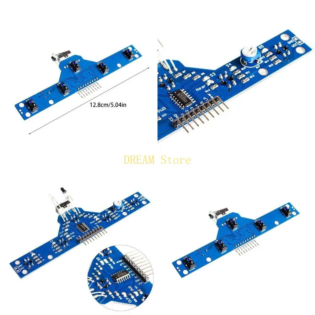 

Five Channel Infrareds Detection Module for Robotics and Automation Projects best sale