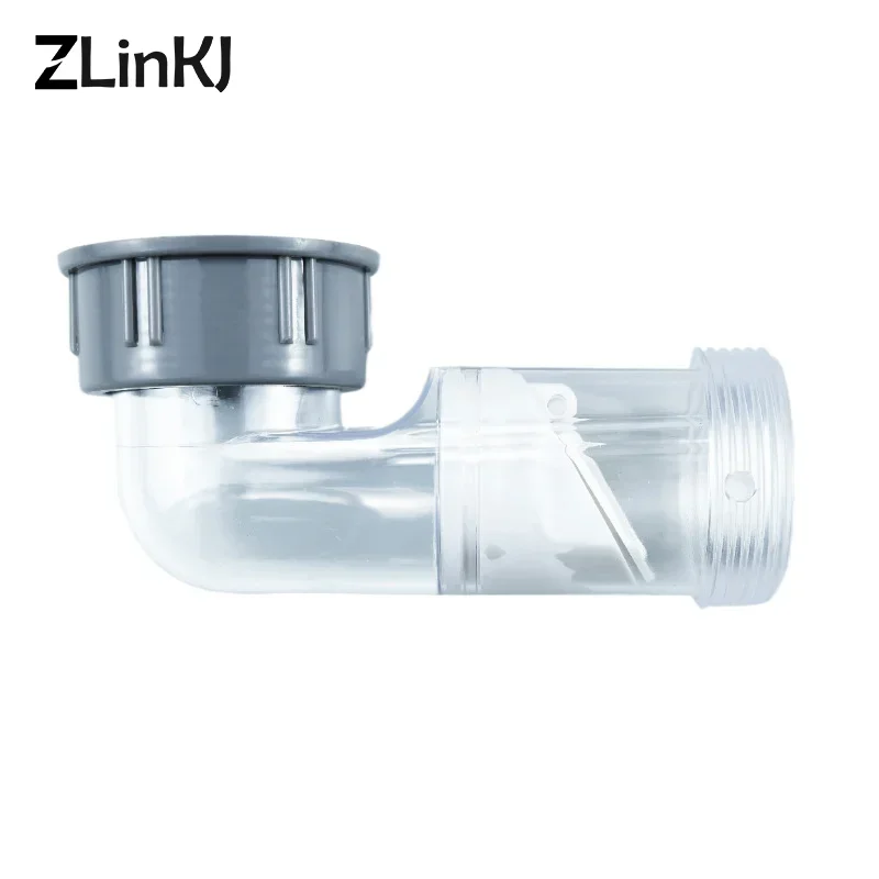 Wash Basin Drainage Pipe Odor Proof Curved Kit Kitchen Sink Drain Pipe Drain Downpipe Joint Drainage Tube Pipeline Accessory