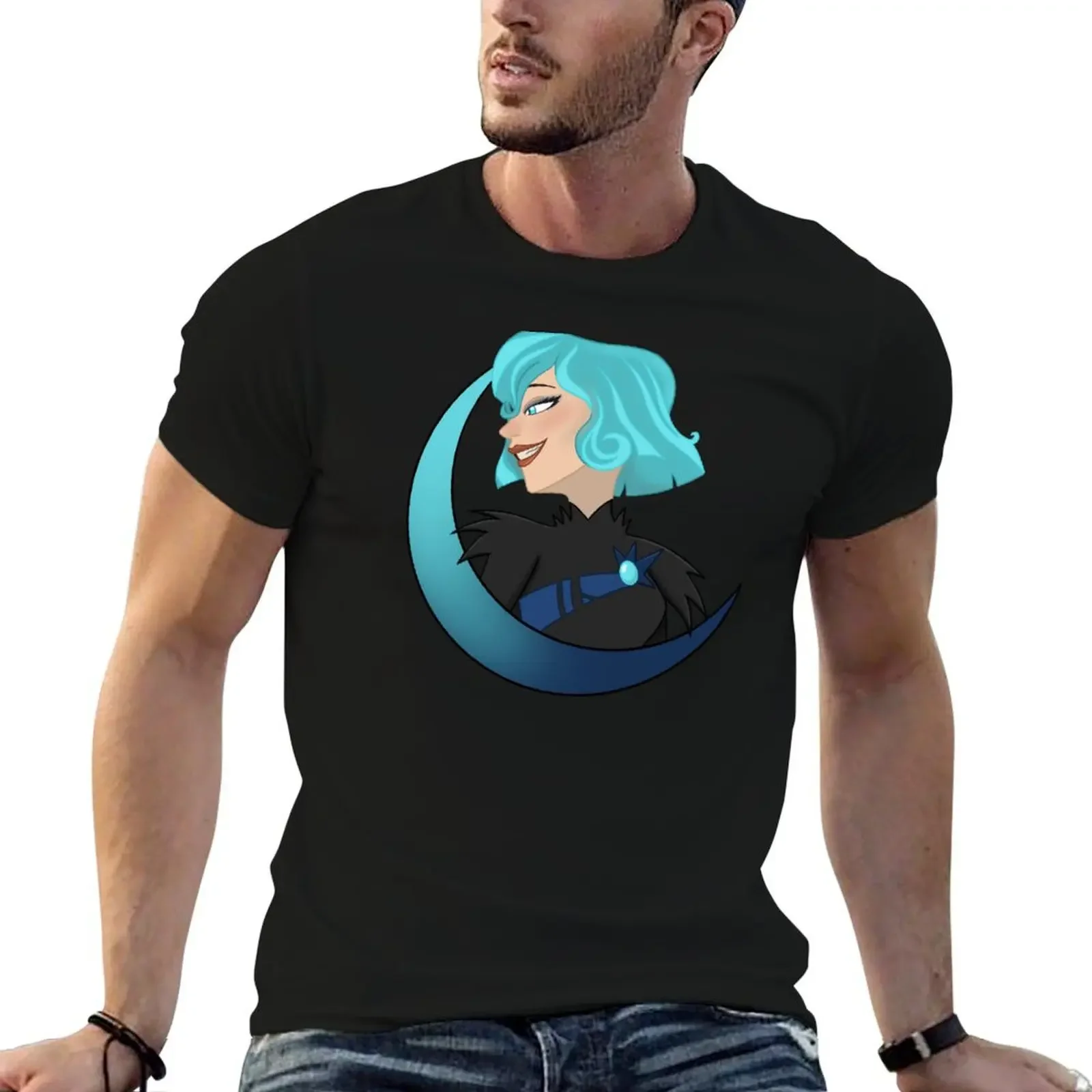 The Moon Stone T-Shirt tops graphic t shirts anime stuff mens graphic t-shirts hip hop