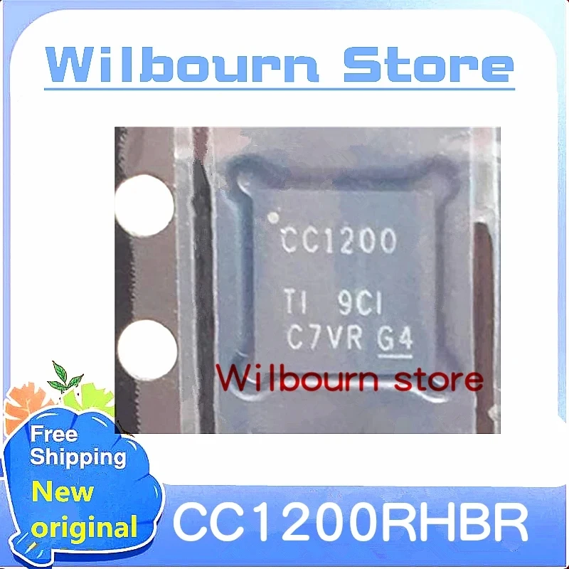 New Original 10PCS~100PCS/LOT CC1200RHBR CC1200RHBT CC1200RHB CC1200 VFQFN32