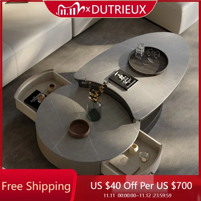 

Storage Design Luxury Coffee Tables Living Room Home Modern Coffee Tables Nordic Minimalist Mesa De Centro Garden Furniture Sets