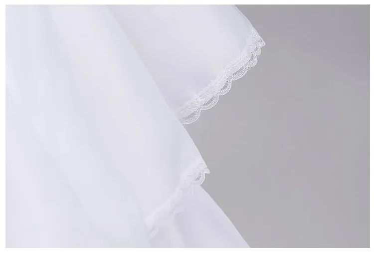 Formato libero 3 cerchi A-Line 3 strati sottogonna sottogonne bianche accessori da sposa economici sottoveste crinoline