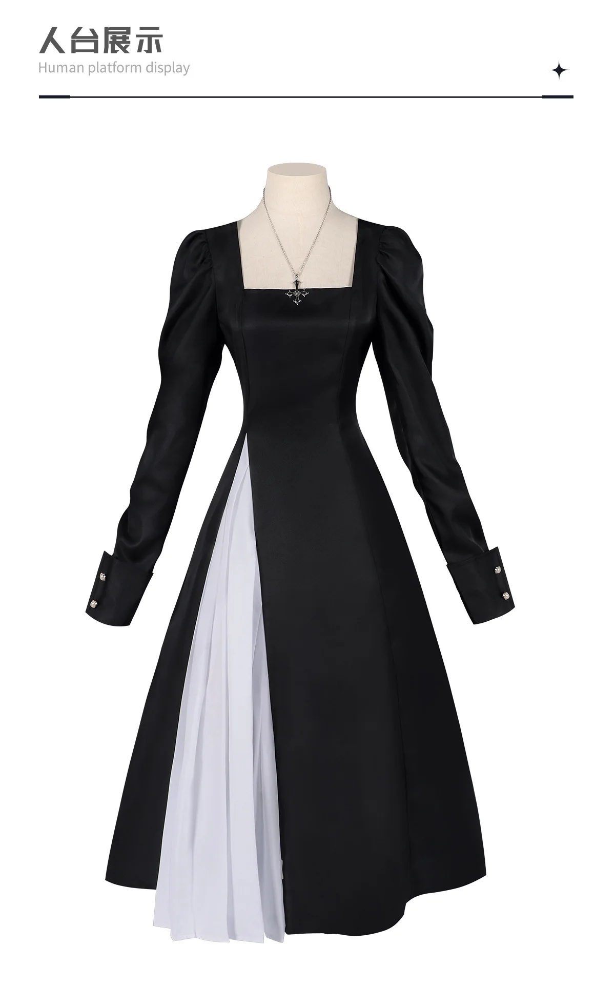 Ensemble Déguisement Nonne Femme – photo 4