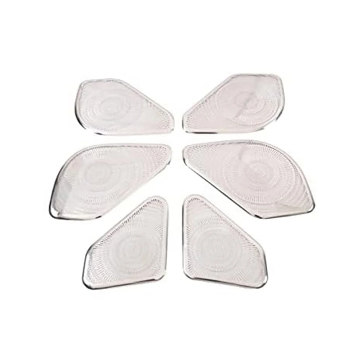 

Для Land Range Rover Vogue L460 2023, крышка дверного динамика, декоративная наклейка, крышка стереодинамика на дверь, ярко-серебристый