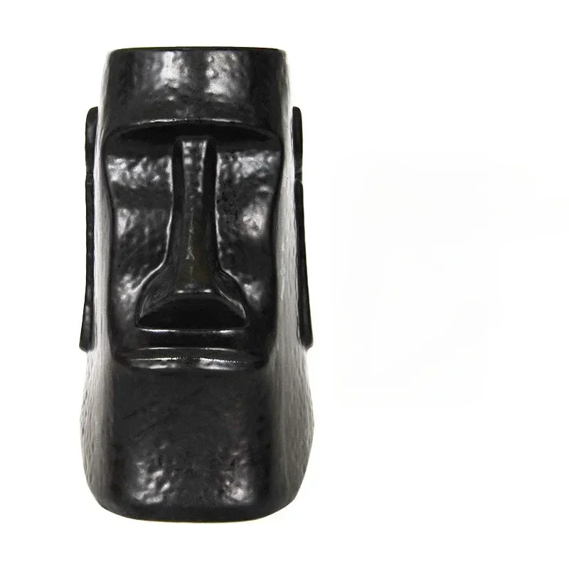 Mug Hawaii Easter Island Tiki Mug Creative Ceramic Beer Wine Beer Cocktail Cup Bar Tools Ceramic Tiki Mug