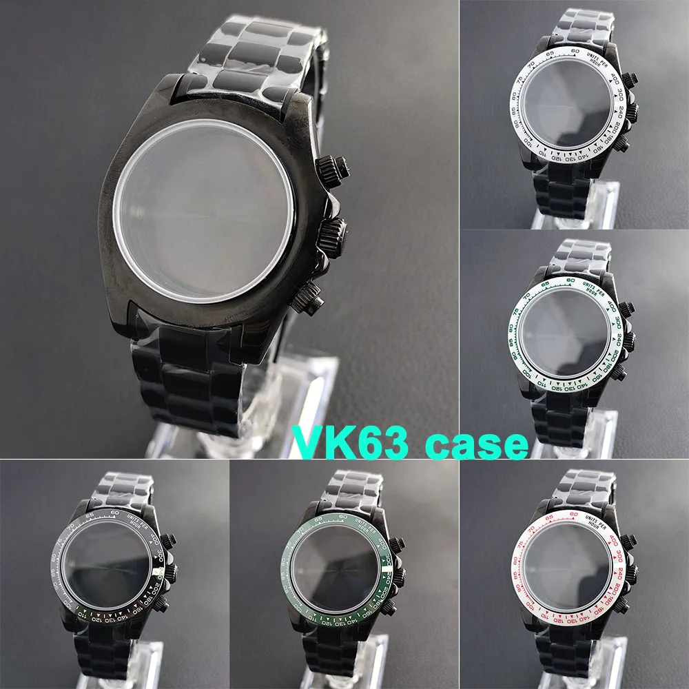 Ремешок для мужских часов, модель 39,3 мм, модель VK63, аксессуары для часов, запчасти для ремешка 20 мм