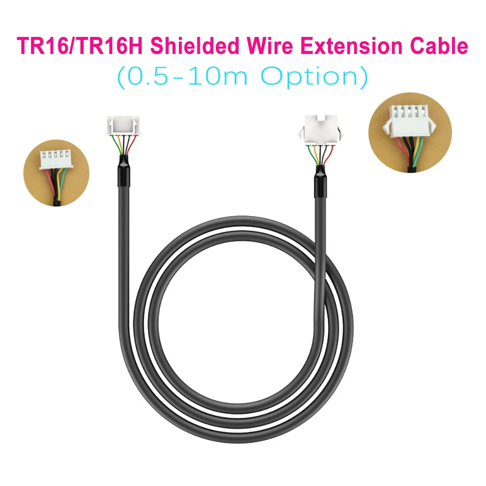 Cable de extensión de Cable blindado XH2.54, indicador de capacidad de batería, coulómetro, 0,5-10M, opciones, dedicado a TR16/TR16H