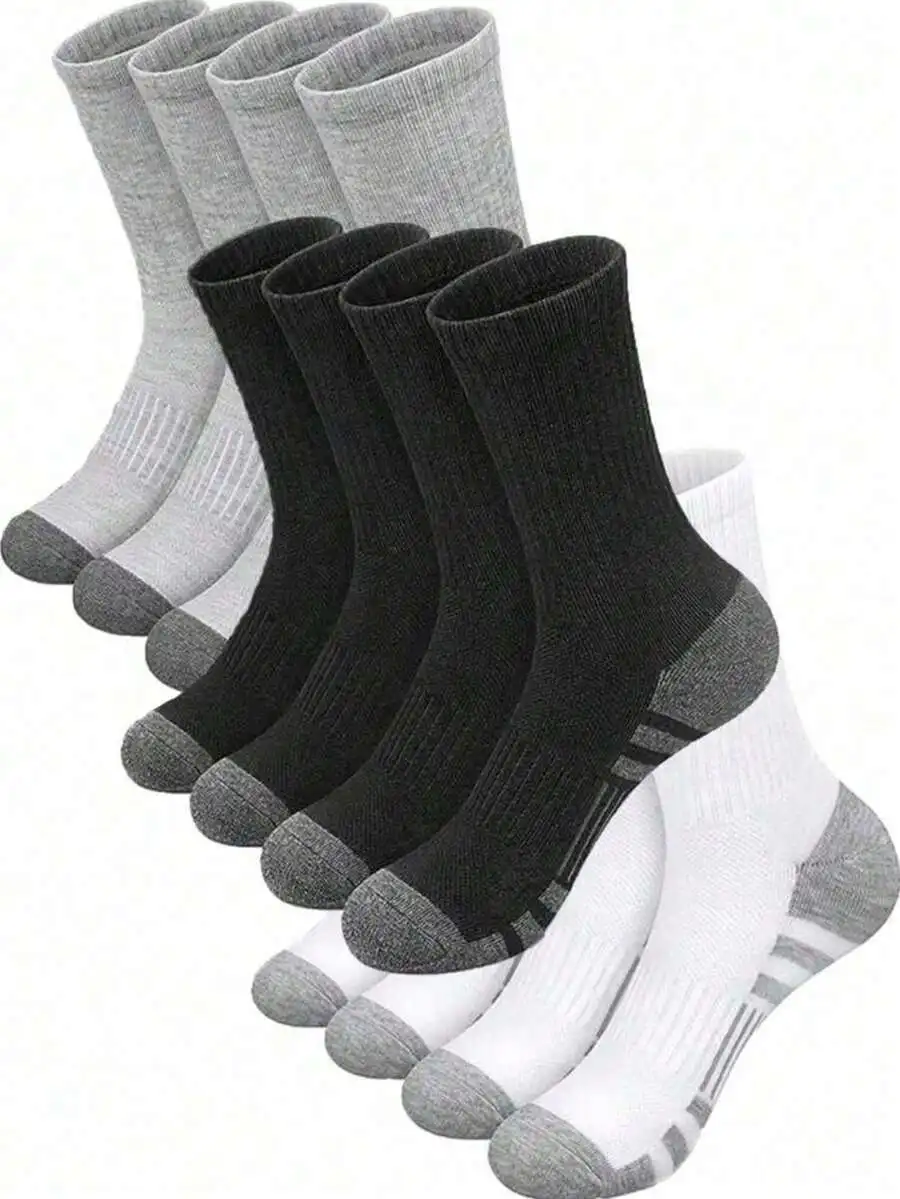

Comfortable Sports Socks For Men And Women, Moisture Wicking Antibacterial Athletic Socks, All Season Casual Wear