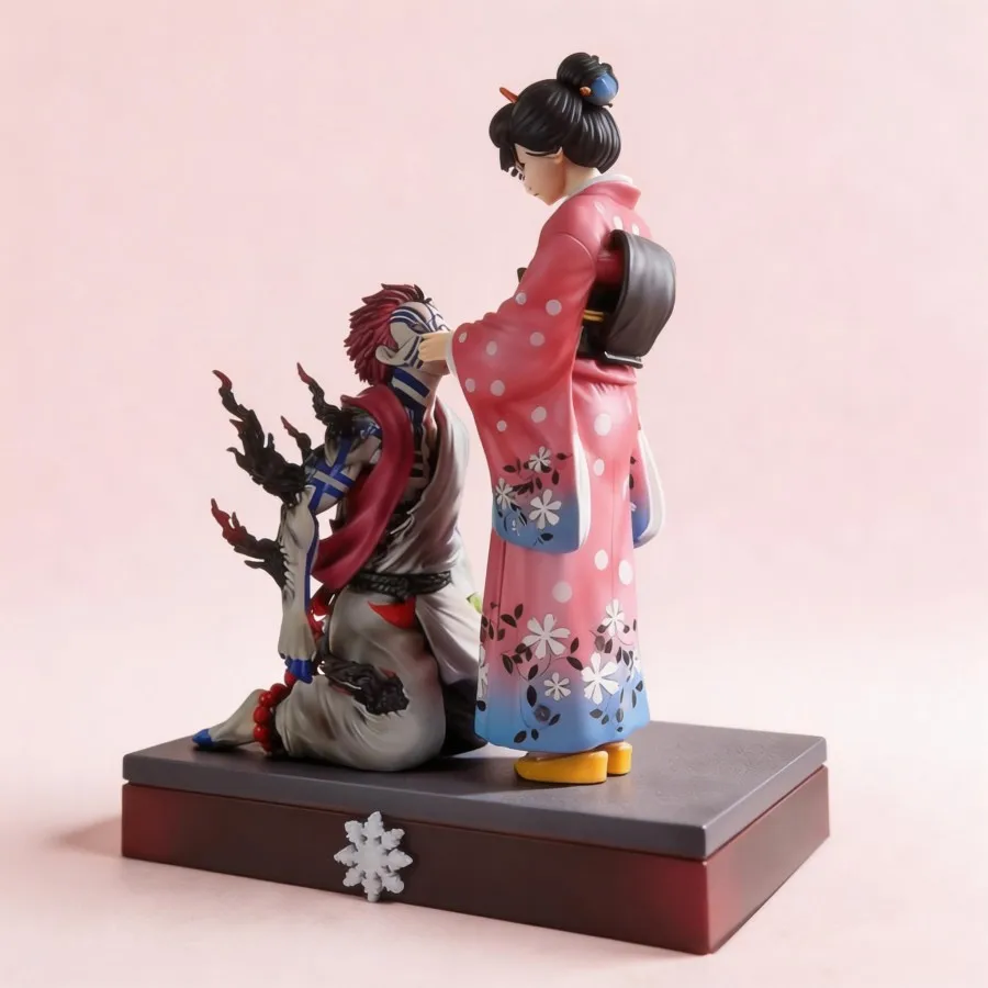 

Аниме-фигурка Аказа и Ренсюэ из «Истребителя демонов: Кимэцу но Яиба», коллекционная модель 26 см для фанатов | Действие F