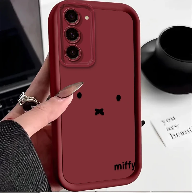 M-MiffyS Soft Phone Case For Samsung Galaxy S25 S24 Ultra S23 S22 S21 Plus S20 FE A56 A55 A54 A53 A52 A51 A34 A32 4G 5G Cover - náhled 3