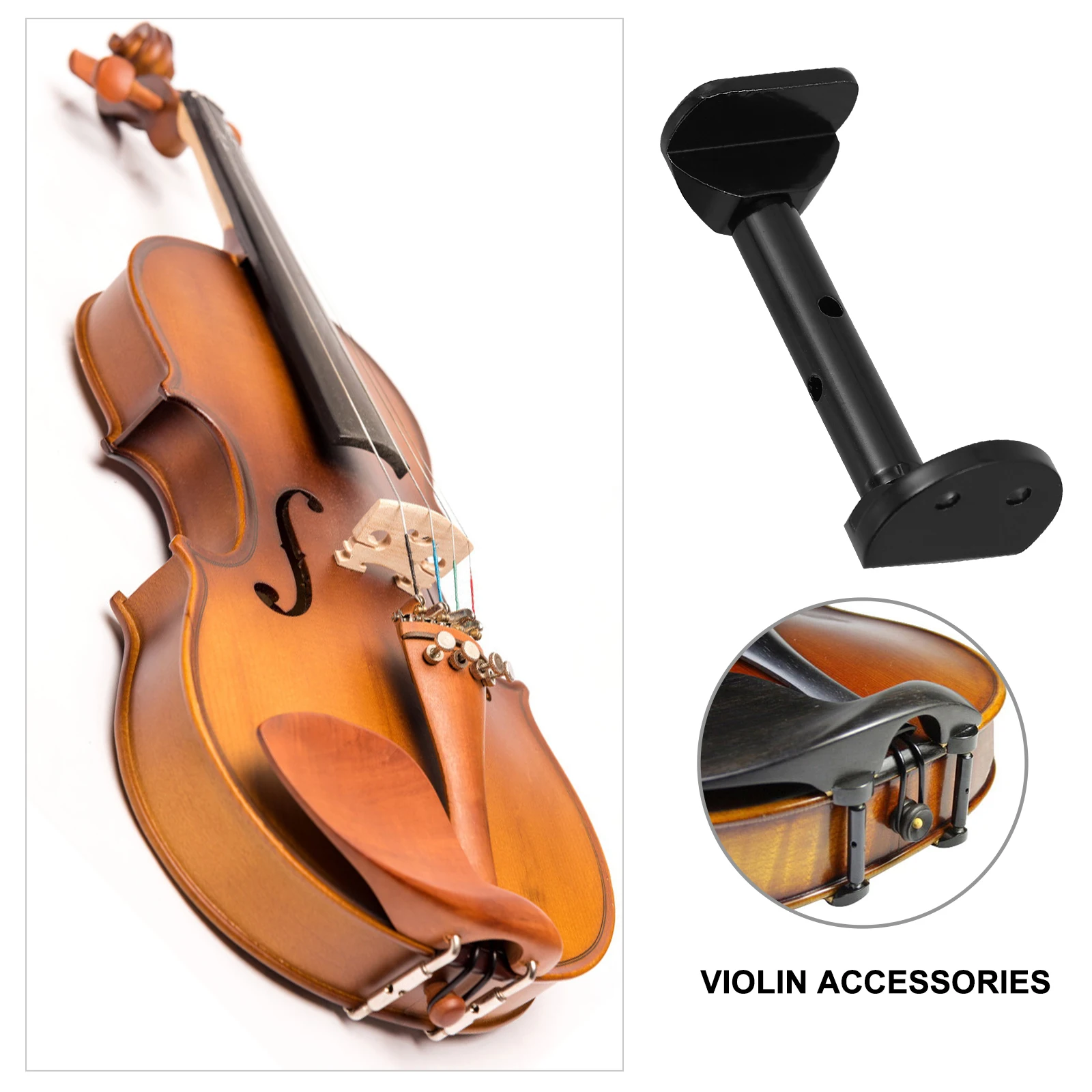 

Violin Chinrest Screws 3 4 4 Durable Stainless Steel Musical Instrument Parts Accessories Easy Install Suitable for Violin