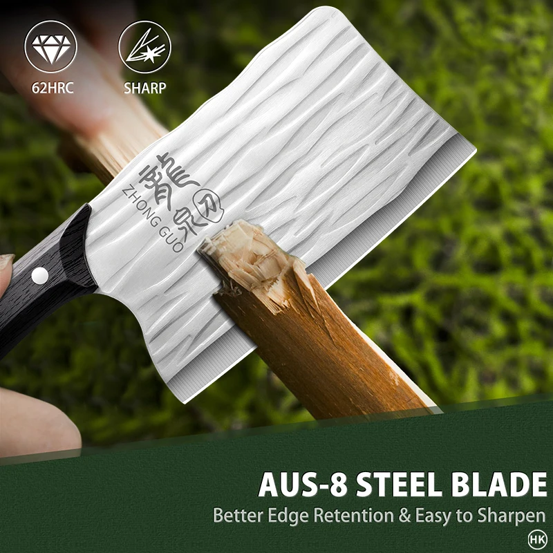 A suitable for heavy chopping, large machete with a outdoor, used as a large straight knife fo, yard work, and jungle clearing