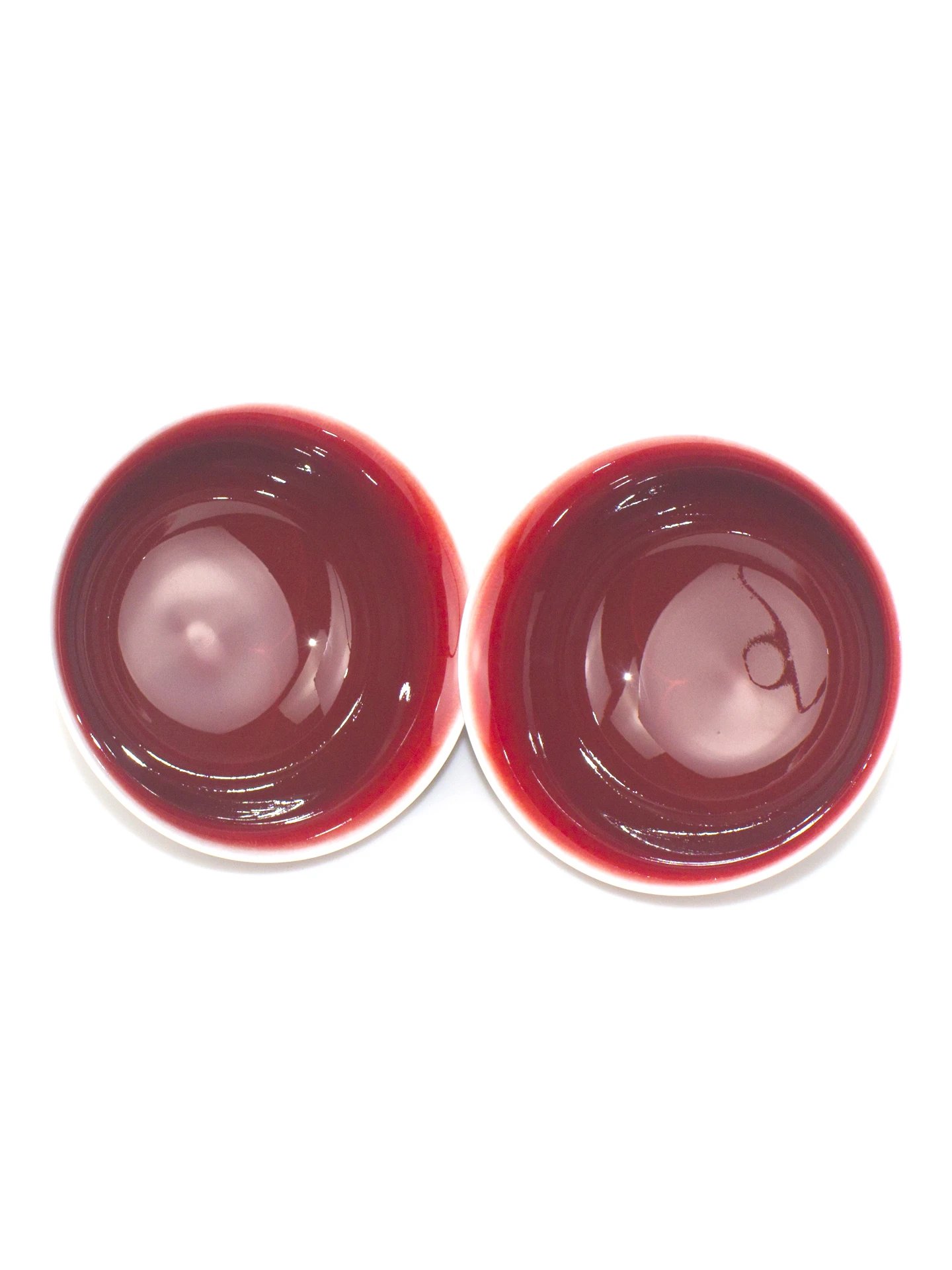 High End Ceramic Rice Bowl 5 Inches Jingdezhen Langhong Dining Set Color Glaze High Temperature Porcelain for Home Use