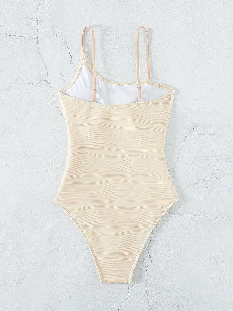ชุดว่ายน้ํา One Piece สําหรับผู้หญิง Tummy Control High Cut ชุดว่ายน้ํา One Piece ชุดว่ายน้ําสตรี