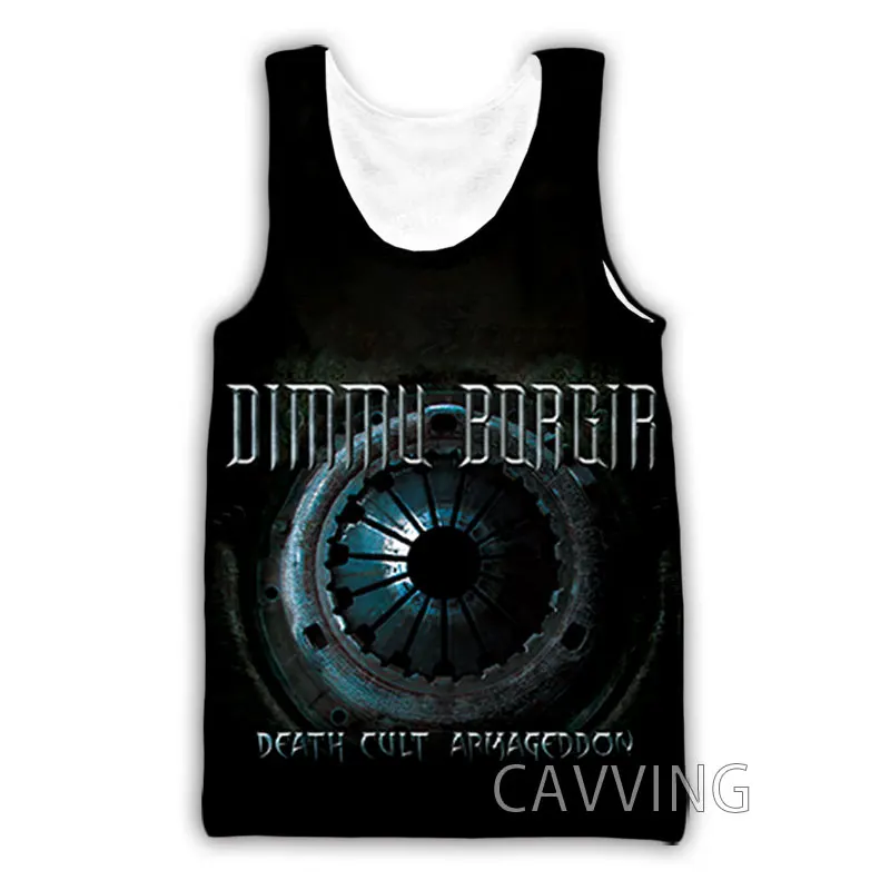 CAVVING 3D Printed  Dimmu Borgir   Tank Tops Harajuku Vest Summer Undershirt Shirts Streetwear for Men/women   V02