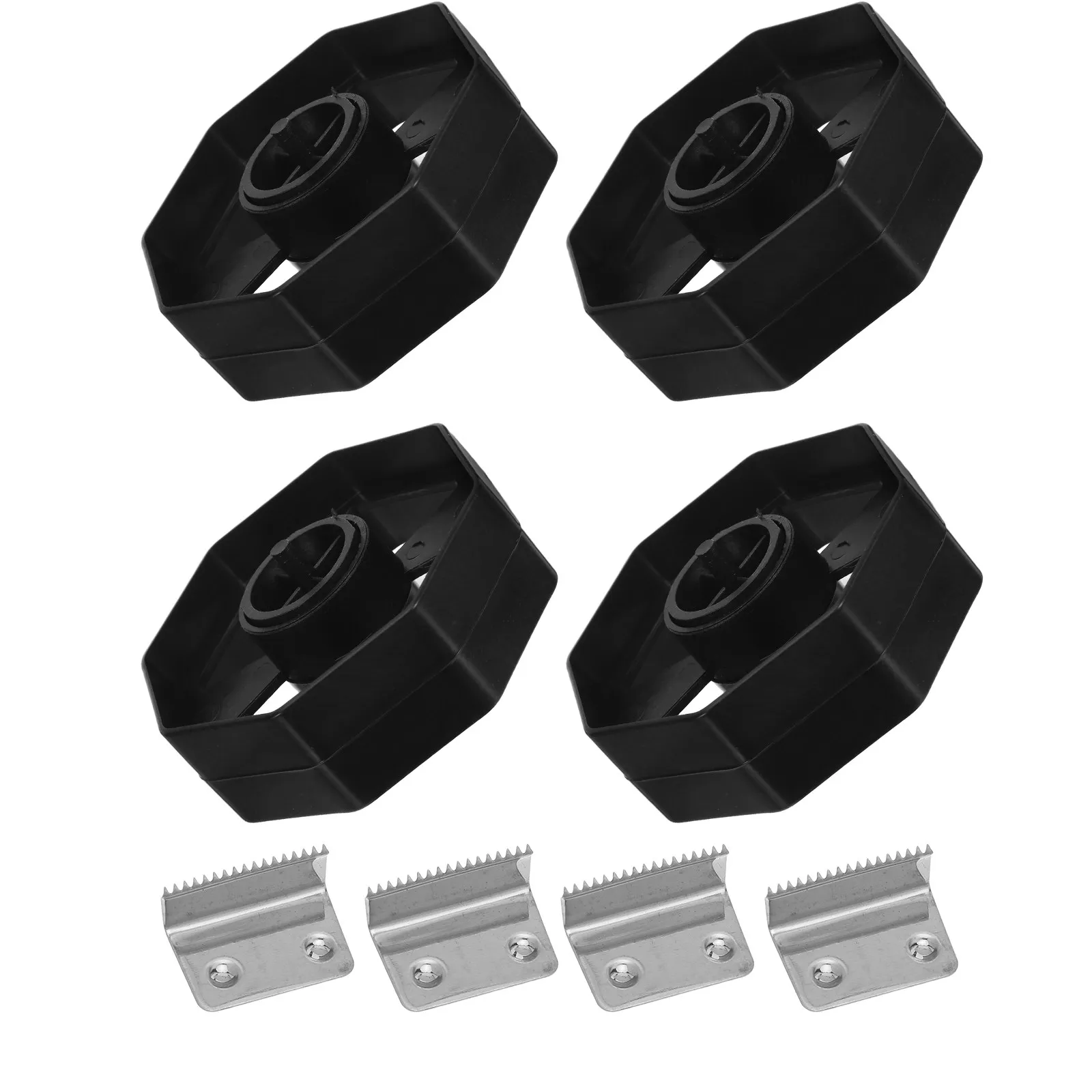 4Sets Office Tape Dispenser Core Insert Wheel Replacement Set Plastic Tape Holder Core Smooth Operation Easy Install for Home