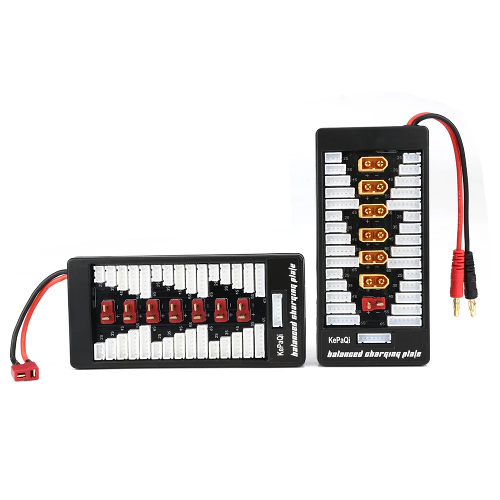 Multi 2S-6S Lipo Parallel Balanced Charging Board XT60 Plug For RC Battery Charger B6AC A6 720i Parallel Charging Plate Board