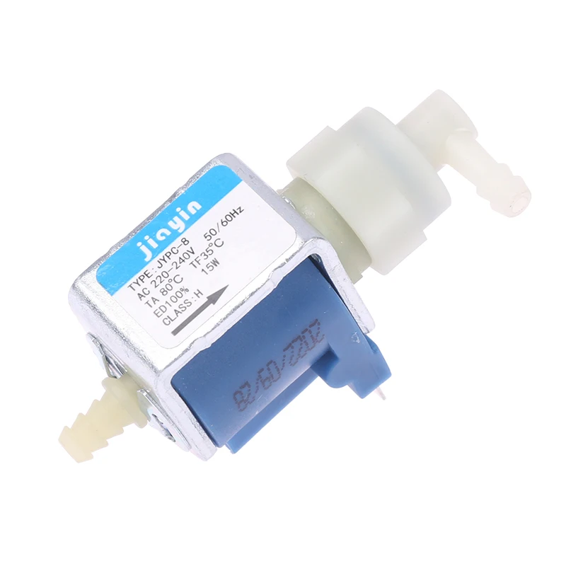 Électropompe électromagnétique pour fers JYPC-8 220V à 240V 15W, 1 pièce, pièces de Valve de Machine à café bleu