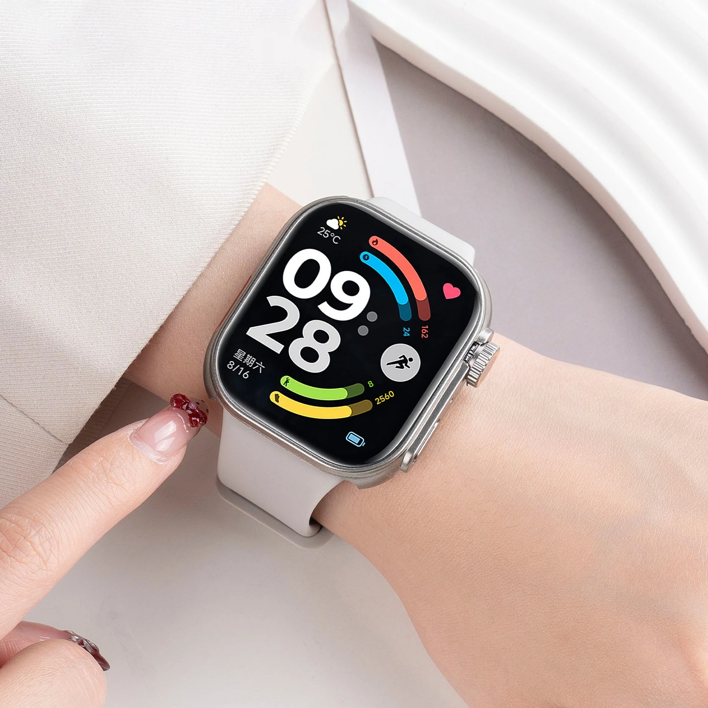 Чехол для ПК + защитное стекло – обзор и цена Watch Redmi