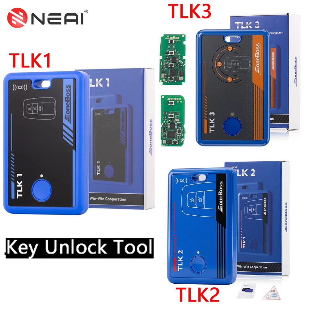 EoneBoss TLK1 For Toyota Lexus 8A-AA BA B9 B8 Key Reuse Tool TLK2 Fit 4A-AA BA TLK3 Key Unlocking Device For Subaru Smart Key