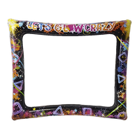 SelfiePhoto Frame Birthday  Decoration Balloons Class Graduation Photo Prop Balloon Frame Wall Decors hoto Prop Balloon