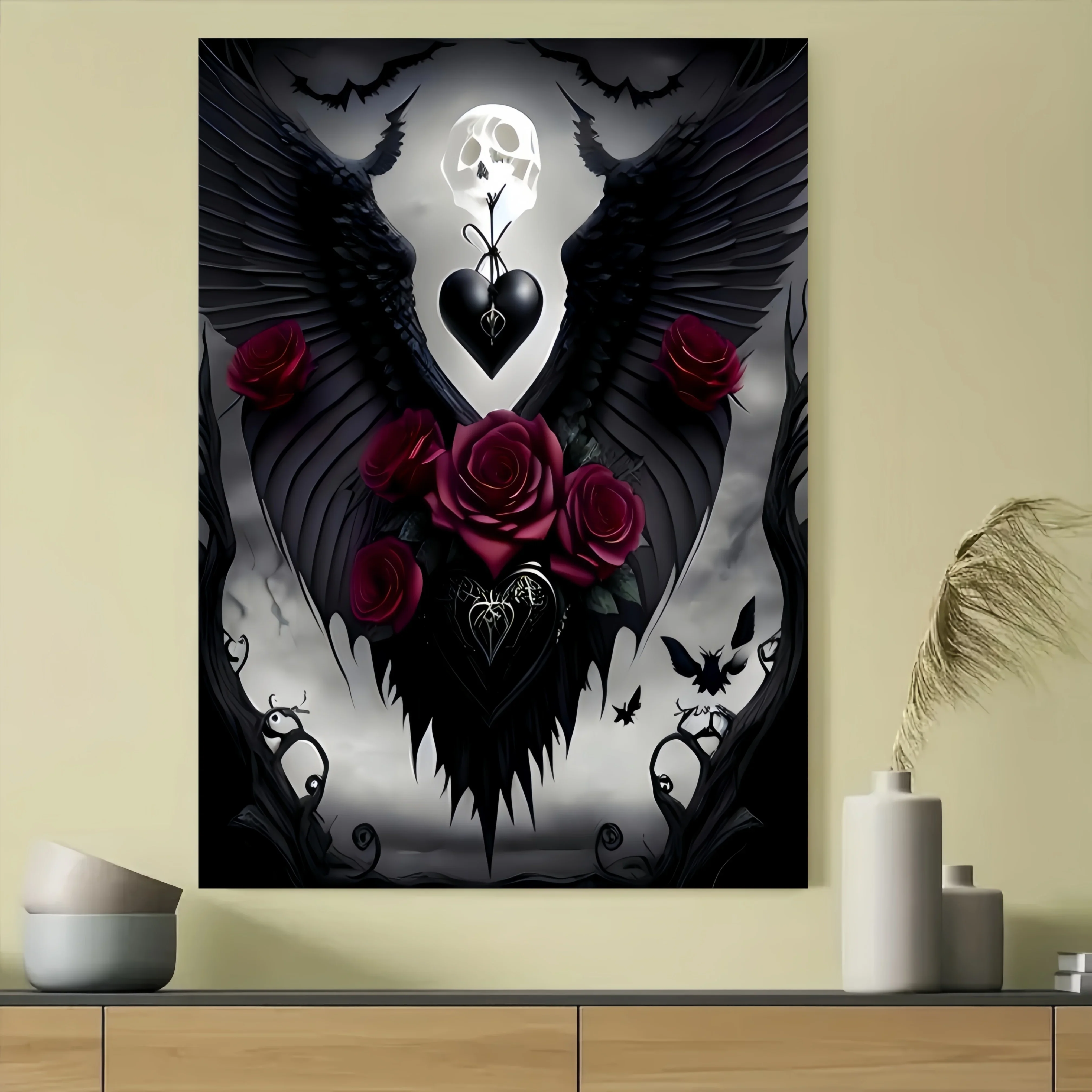 120/300/500/520/1000/1314 قطعة بازل خشبي بانوراما قلب وردي أسود مثالي لأعياد الميلاد وعيد الشكر وعيد الفصح هدية ممتعة للعائلة #3