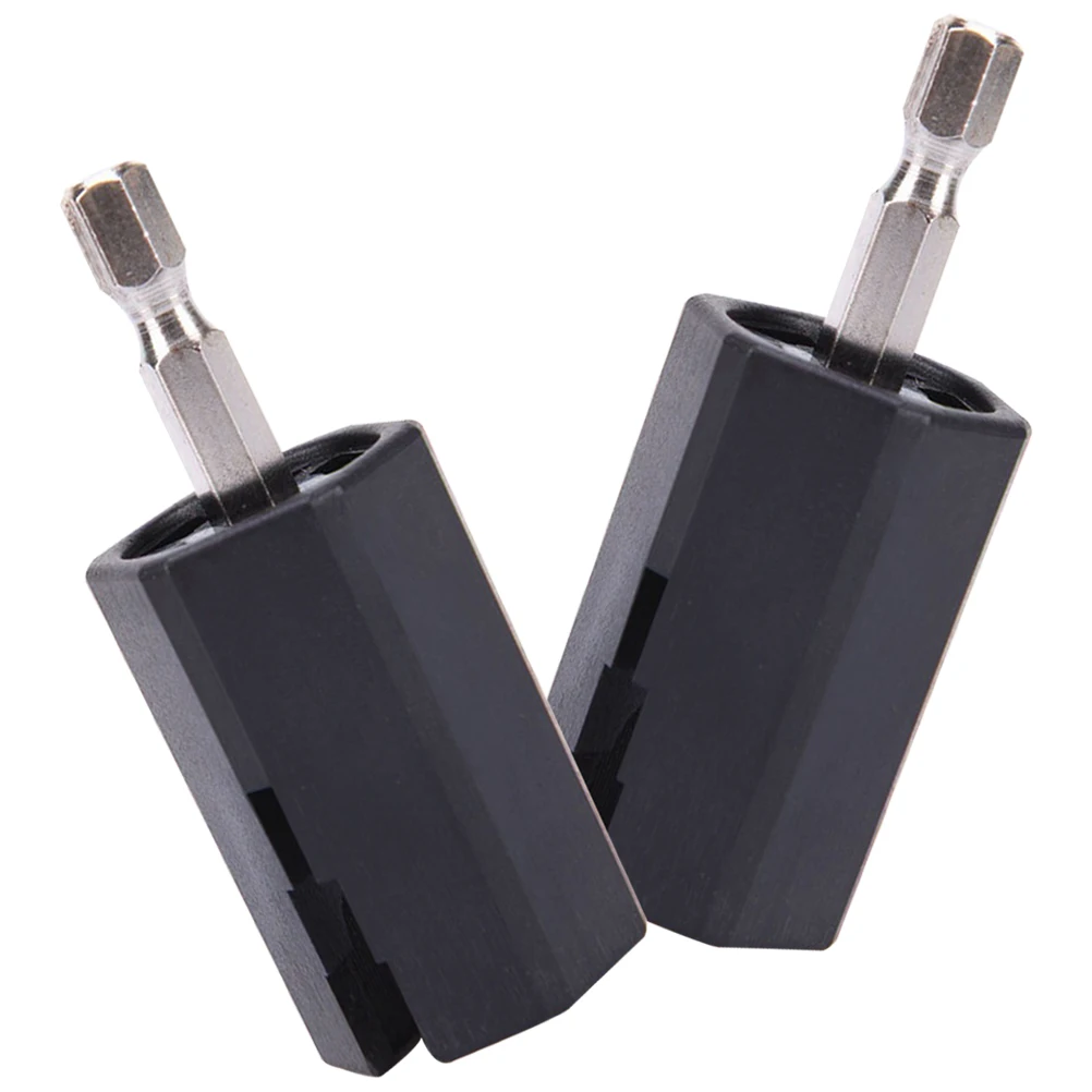 

2Pcs Guitar String Winder Plugs Ergonomic Electric Drill Head Replacement Guitar Maintenance Tool Reeling Tool