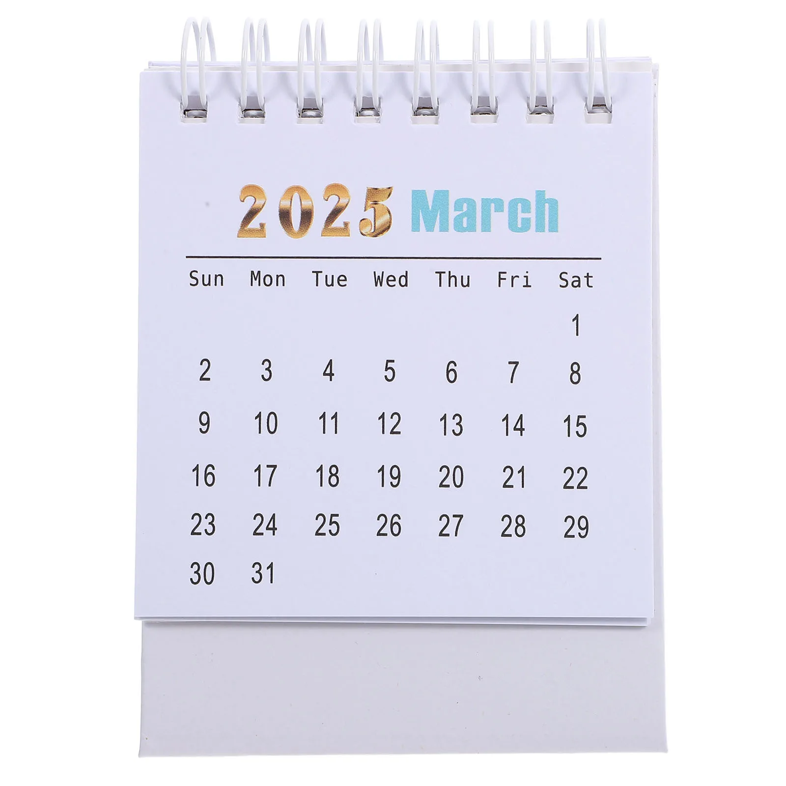 

Mini Desk 2024-2025 Small Desktop For Office Home Decorative Standing Calendar Daily Use Monthly Planner Flip Calendar Household
