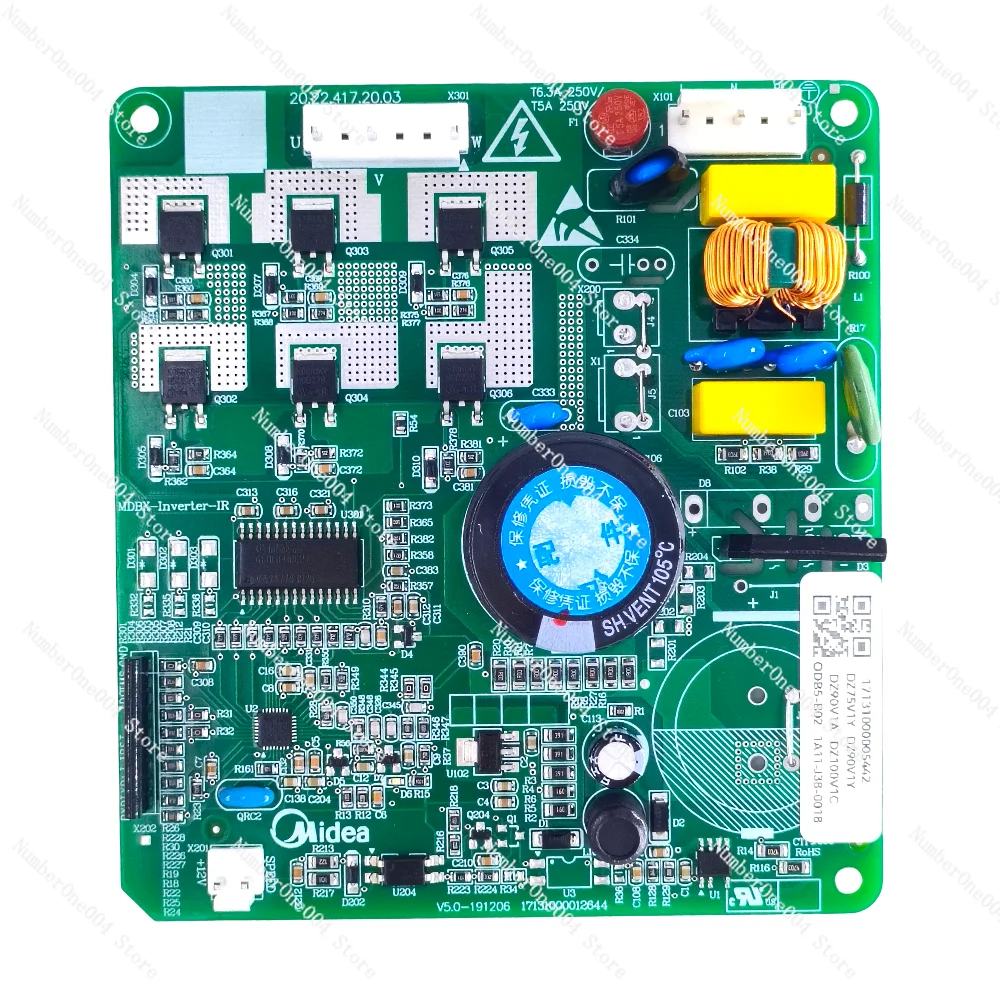 

New for Refrigerator Compressor DZ90V1YDZ75V1Y Variable Frequency Board Drive Board 17131000005442