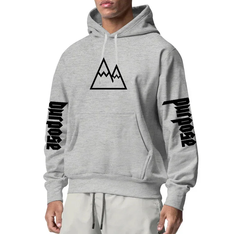 Triangular Geometry Printed Hoodie For Men Women Street Hip Hop Sweatshirt Spring Autumn Oversized Long Sleeve Streetwear