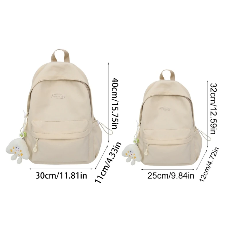 Mochila para mujer, mochila Color sólido, mochila escolar para estudiantes, mochilas a juego, mochila estilo coreano,