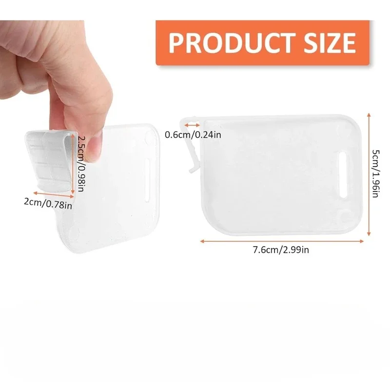 Adjustable Refrigerator Storage Divider Snap-on Fridge Door Shelf Dividers Organizer Bins Plastic Container Separator