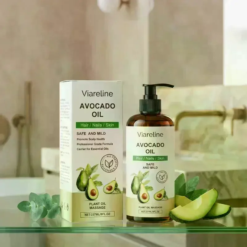 Natural Avocado Body Care  Oil Gentle Moisturizing Nourishing Hair Skin Daily Care Essential oil