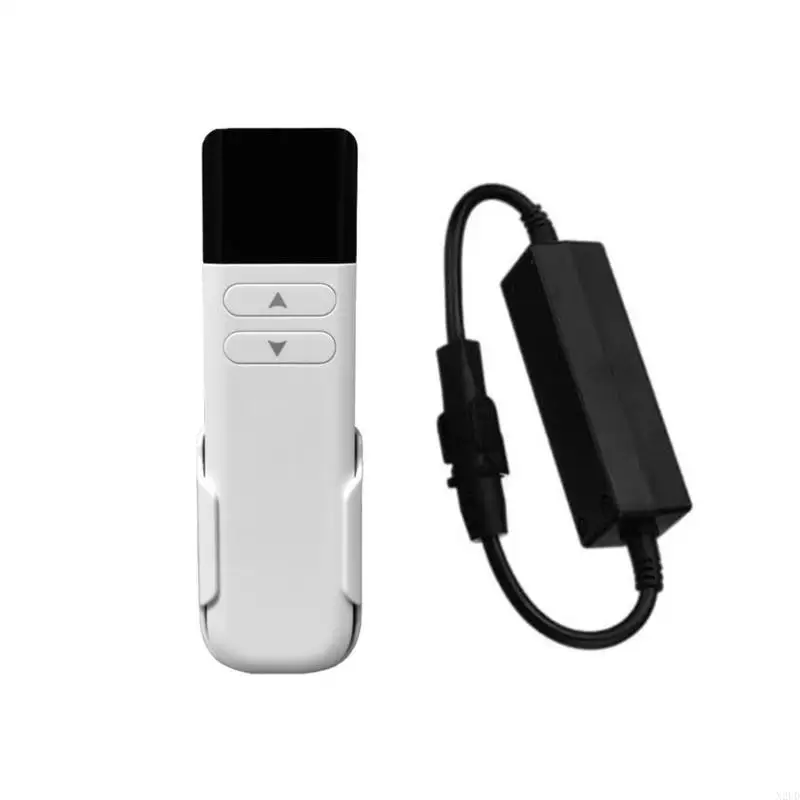 

Curtain Remote Control Brushed Window Curtain Transmitters Motor Electric Recliner Switches for Electric Curtain Door N2UD