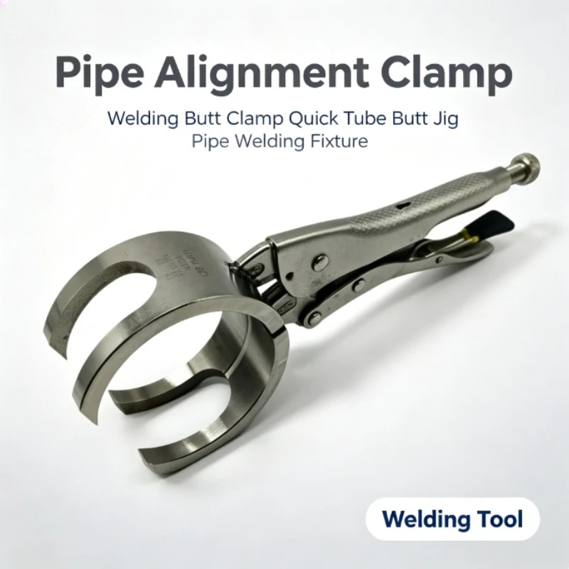 For Pipe Alignment Clamp Welding Butt Clamp Quick Pipe Butt Jig Tube Butt Welding Fixture For Welding Tube Alignment Tool