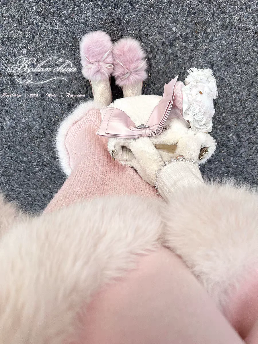 

Юбка принцессы в стиле сладкой Лолиты Bobon21 Ретро Нана в японском стиле с пшеничными ушками, вязаная юбка с рыбьим хвостом на бедрах B2435