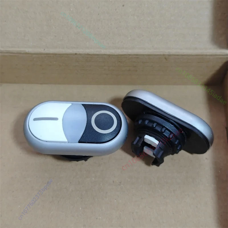 

1 шт. новый оригинальный EATON M22-DDL-WS-X1/X0 черно-белый двухпозиционный переключатель кнопочная головка