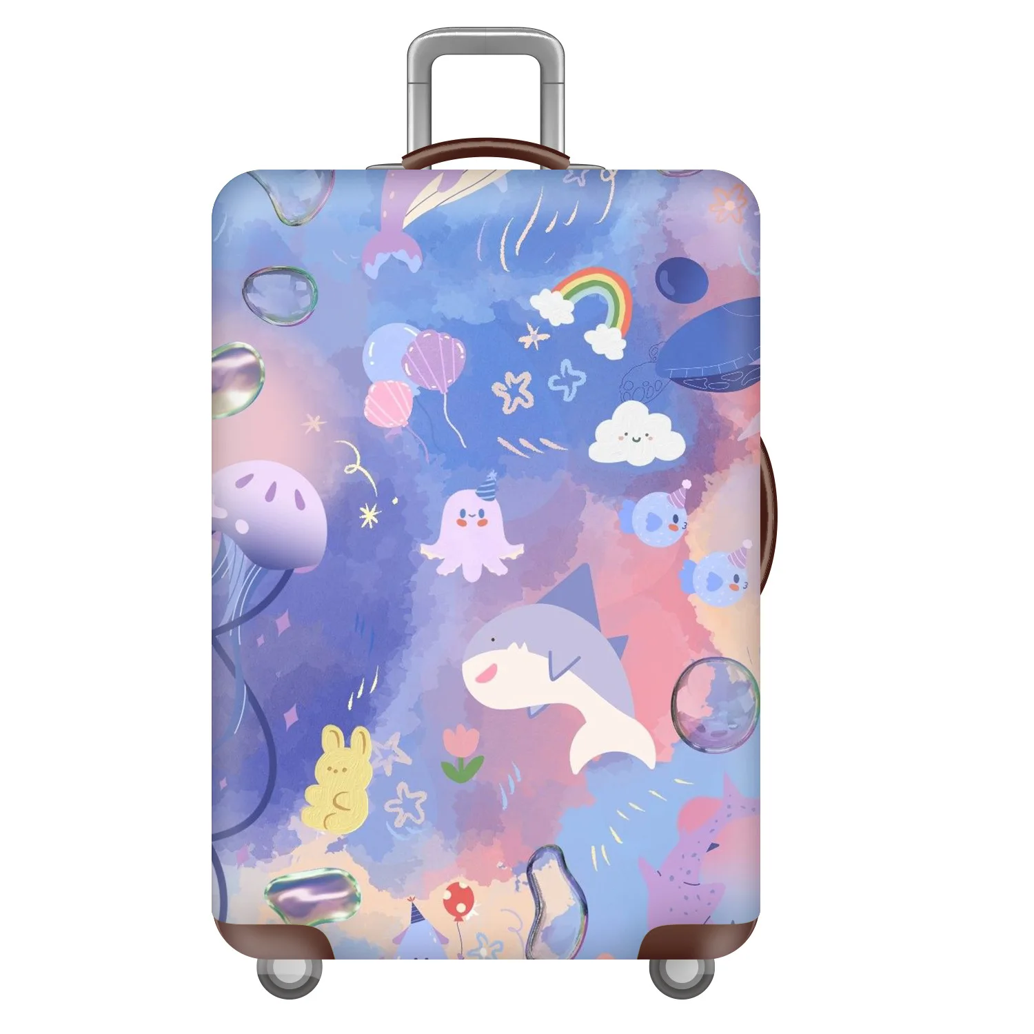 

Luggage Protective Cover Trolley Case Cover Travel Dust Elastic Cover Bag 18/20/24/28/30 Inch Thickened Wear-resistant