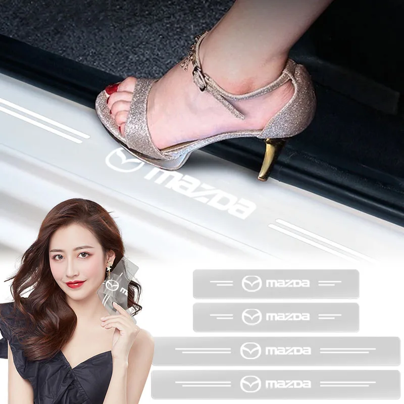 4PCS Car Threshold …