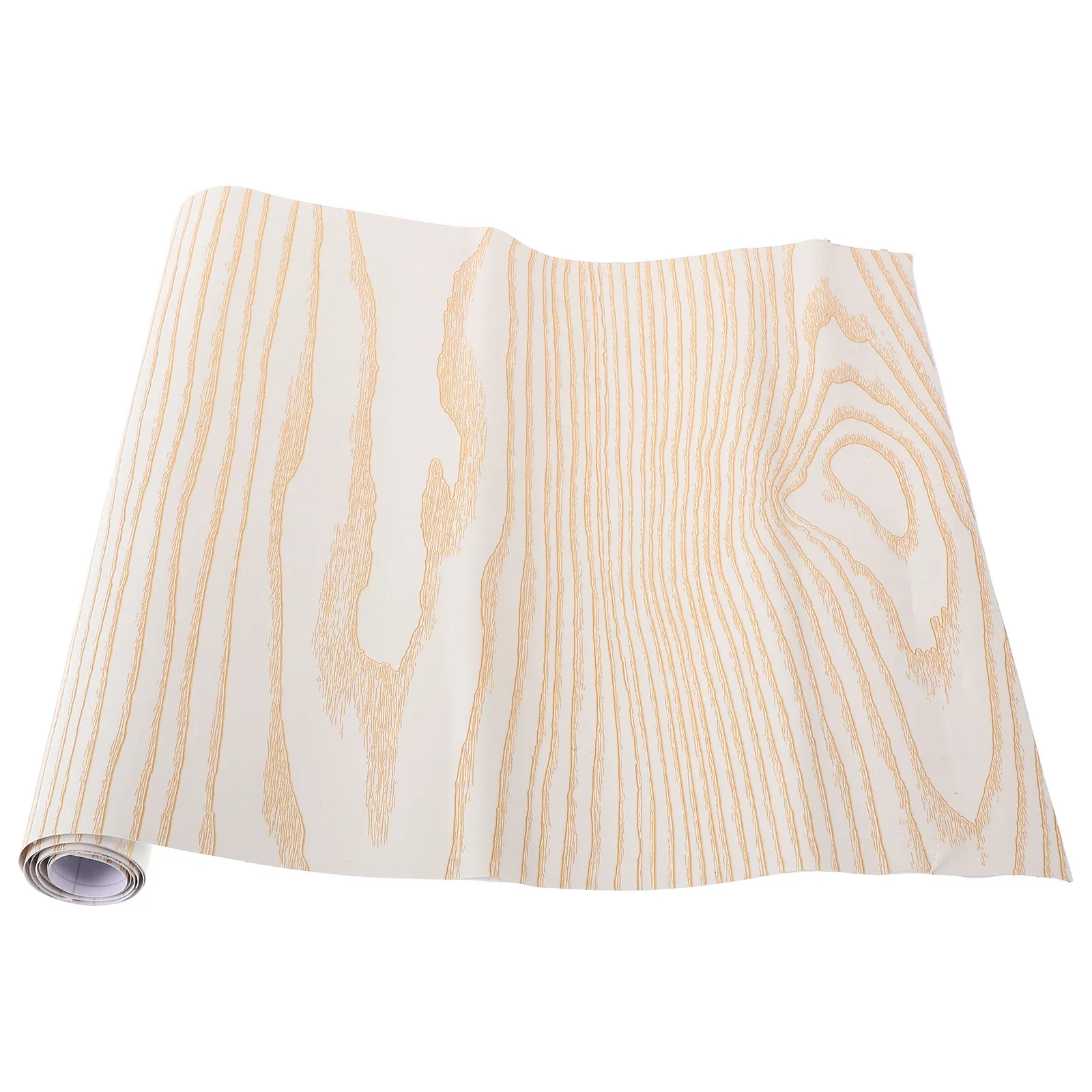 

1 Roll Car Interior Wood Grain Wrap Film Textured Glossy Finish for Dashboard Center Console Trim DIY Automotive Decoration