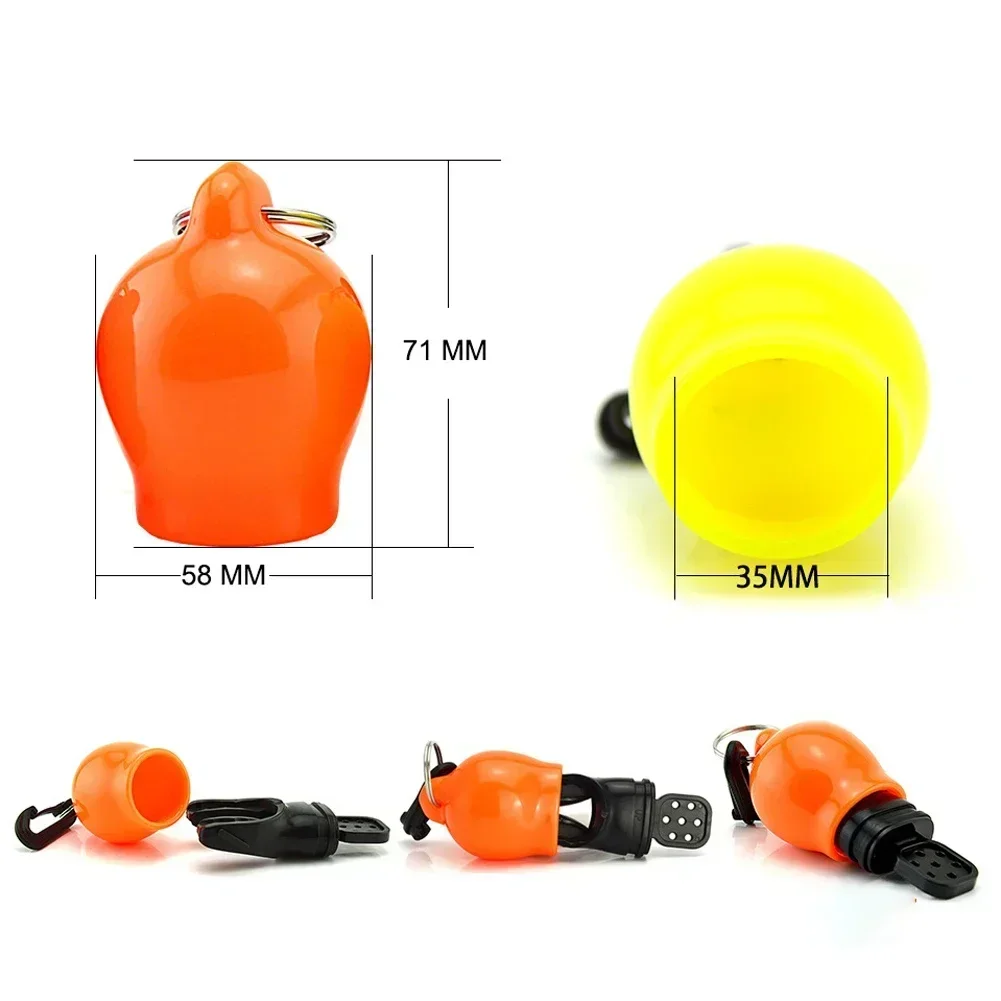 1pcs Regulator Mouthpiece Cover Octopus Diving Regulator Reg Holder Retainer Scum Ball Lanyard Scuba Dive BCD Silicone Material