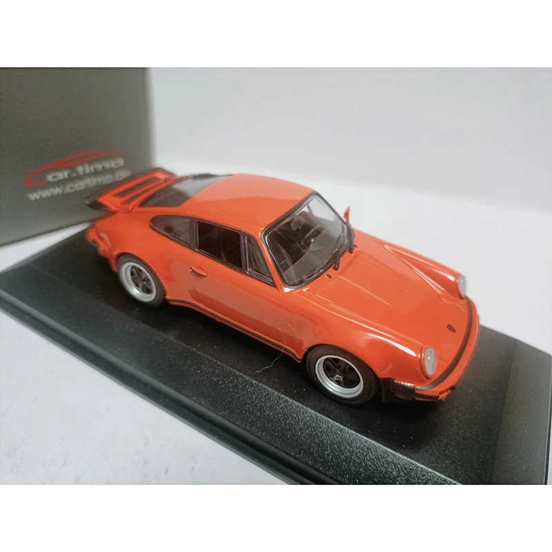 

Minichamps Cartima 1/43 911 930 Turbo 3.0 Orange Two-door Sports Car Alloy Model Classics Adult Souvenir Gift Static Display