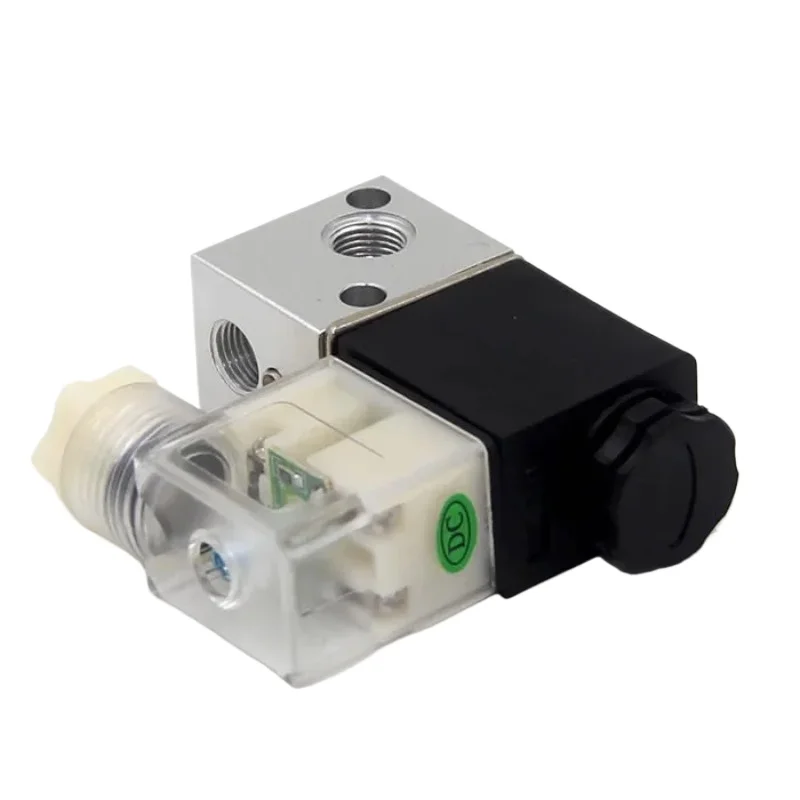 3 Way Micro Pneumatic Solenoid Valve Electric Control Valve 3V1-M5 3V1-06 3V1-08 M5 1/8