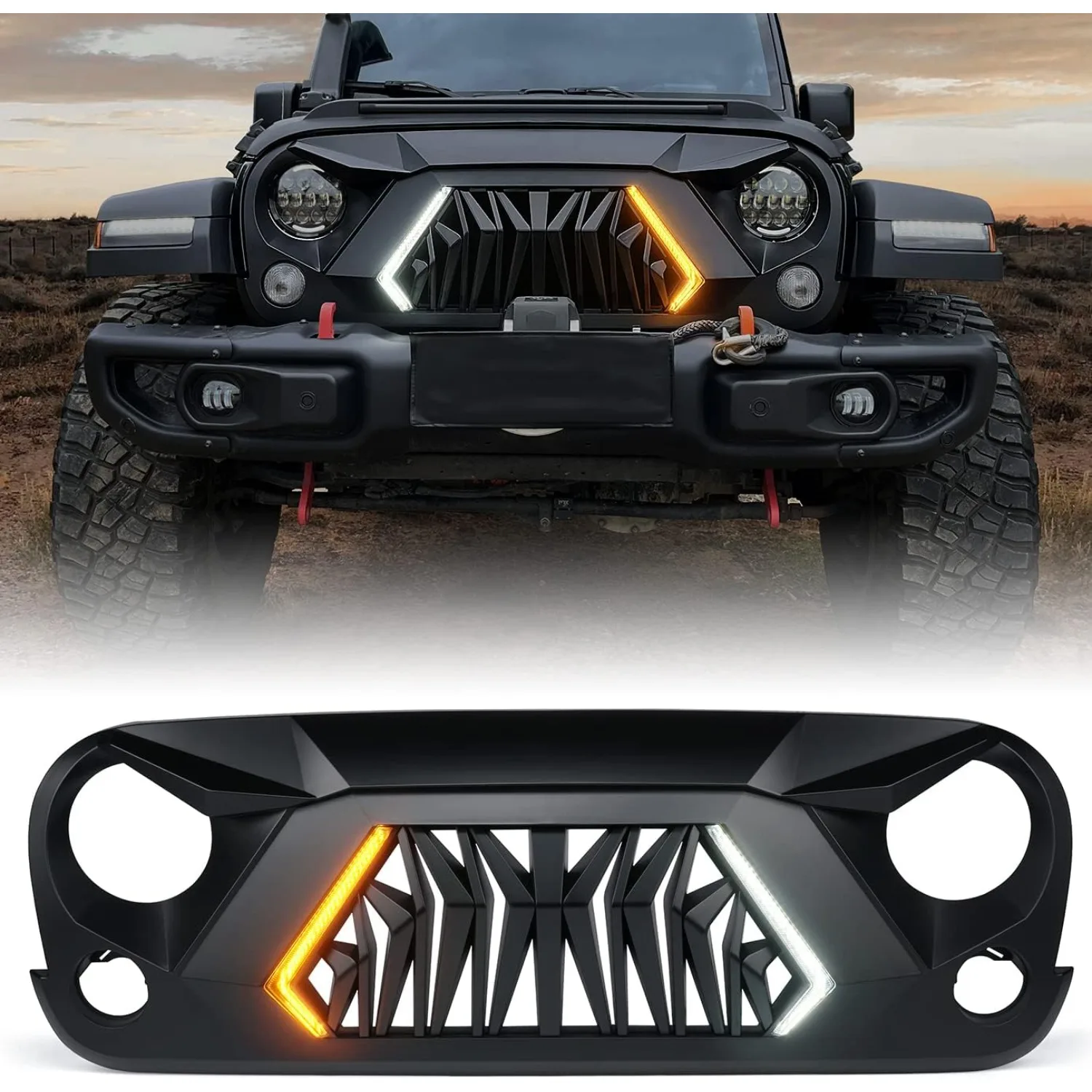 Matte Black Front G… - image